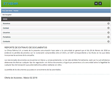 Tablet Screenshot of clinicapalmira.com